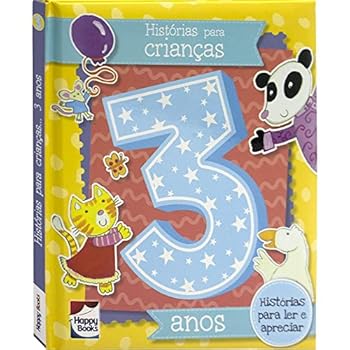 Hardcover Histórias Para Crianças: 3 Anos Book