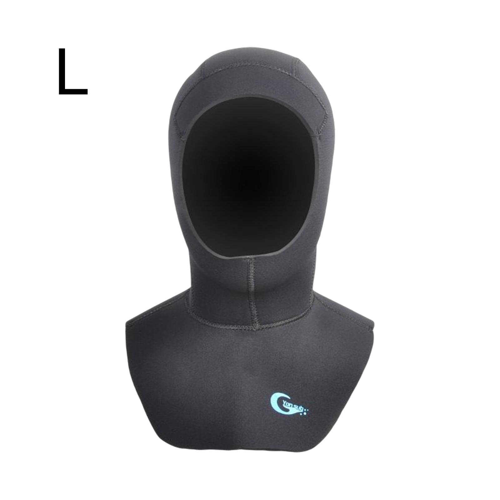 Capucha de Buceo de Neopreno Térmico de 5 Mm, Transpirable E Impermeable, Apta para Hombres, Mujeres Y Adultos para Surf Y Piragüismo.