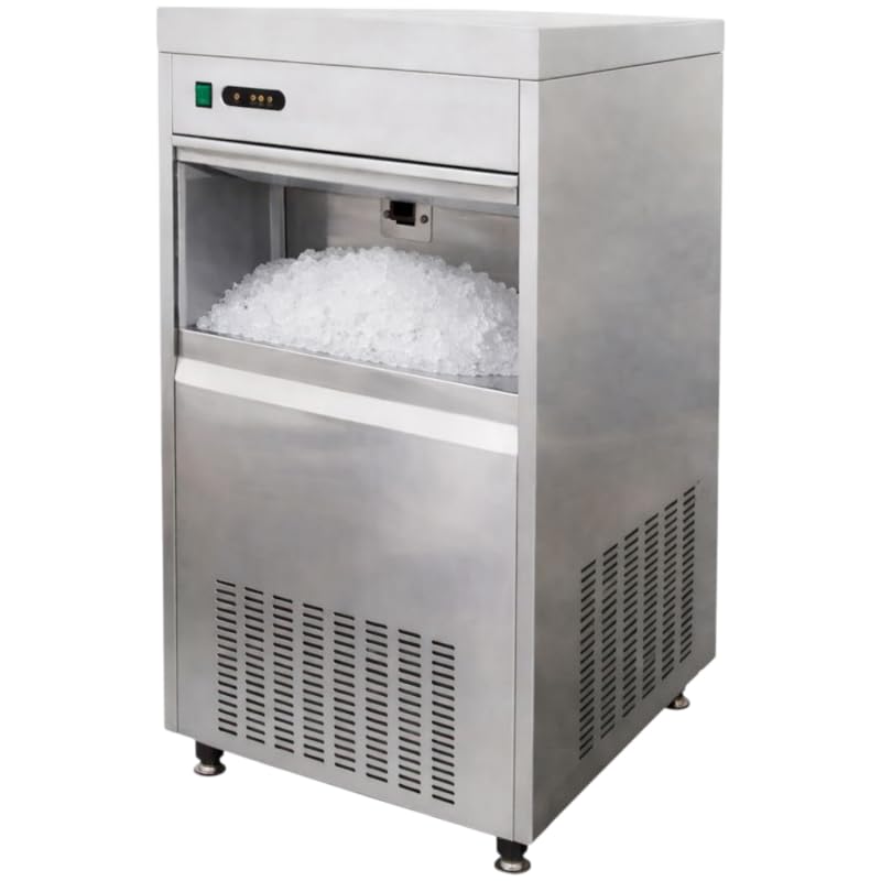 Macchina professionale per il ghiaccio tritato con glitter - 150 kg/24 h