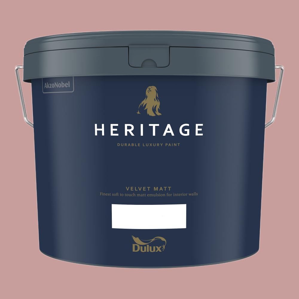 Paint Stop Mixed Colour Dulux Trade Heritage Matt Dh Blossom 10L