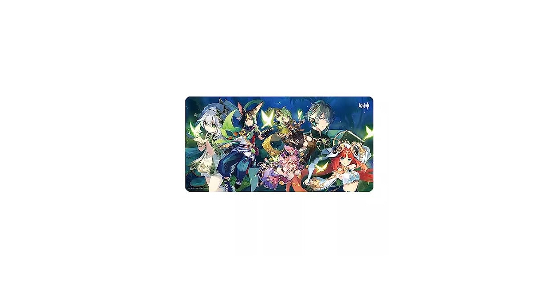★【未使用】原神 ラバーマット 黎明を告げる千の薔薇 原神 ラバーマット 「黎明を告げる千の薔薇」 デスクマット