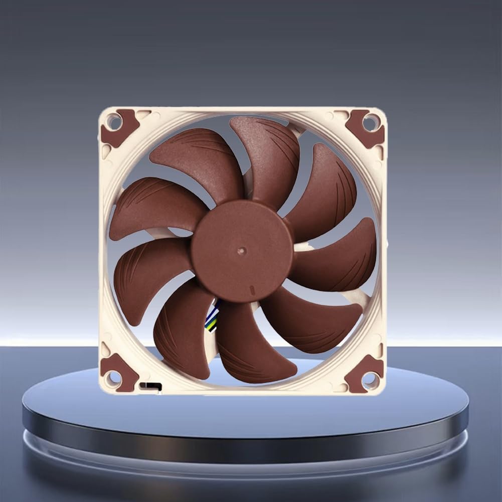 Ventilador de Chasis -A9x14 PWM .Black.Swap de 92 Mm, Silencioso, Ultrafino, para Refrigeración de CPU y Radiador de Caja.
