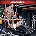RUNFREELY Power Rack Squat Rack for Home Gym, 1000LBS Power Cage Half Rack with Pull Up Bar,Safety Bar and Landmine,Gym Rack for Weight Lifting, Bench Press and Squat