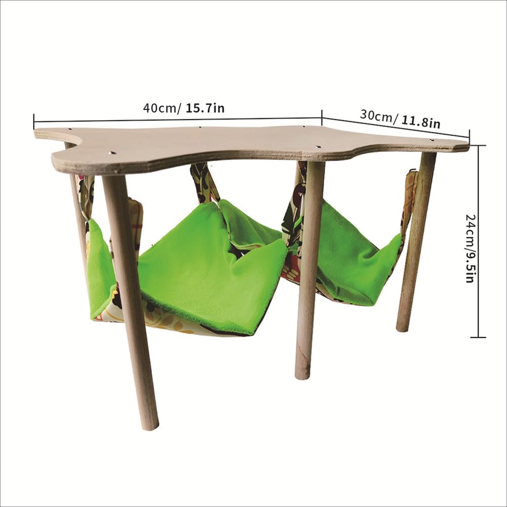 Hamac à Suspendre pour Cochons d'Inde, 30x30x24cm Hamacs pour Petits Animaux Hamacs Suspendus pour Cochons d'Inde Furet Cachettes de Couchage pour Rat Accessoires