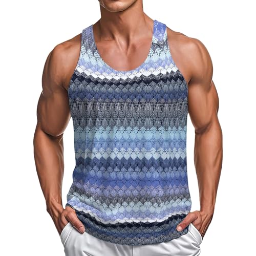 T-shirt d'été sans manches rayé respirant pour rester au frais avec élégance