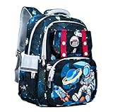 Mochila Grande Menino Escolar Juvenil Espaço Notebook (Preto e Cinza)