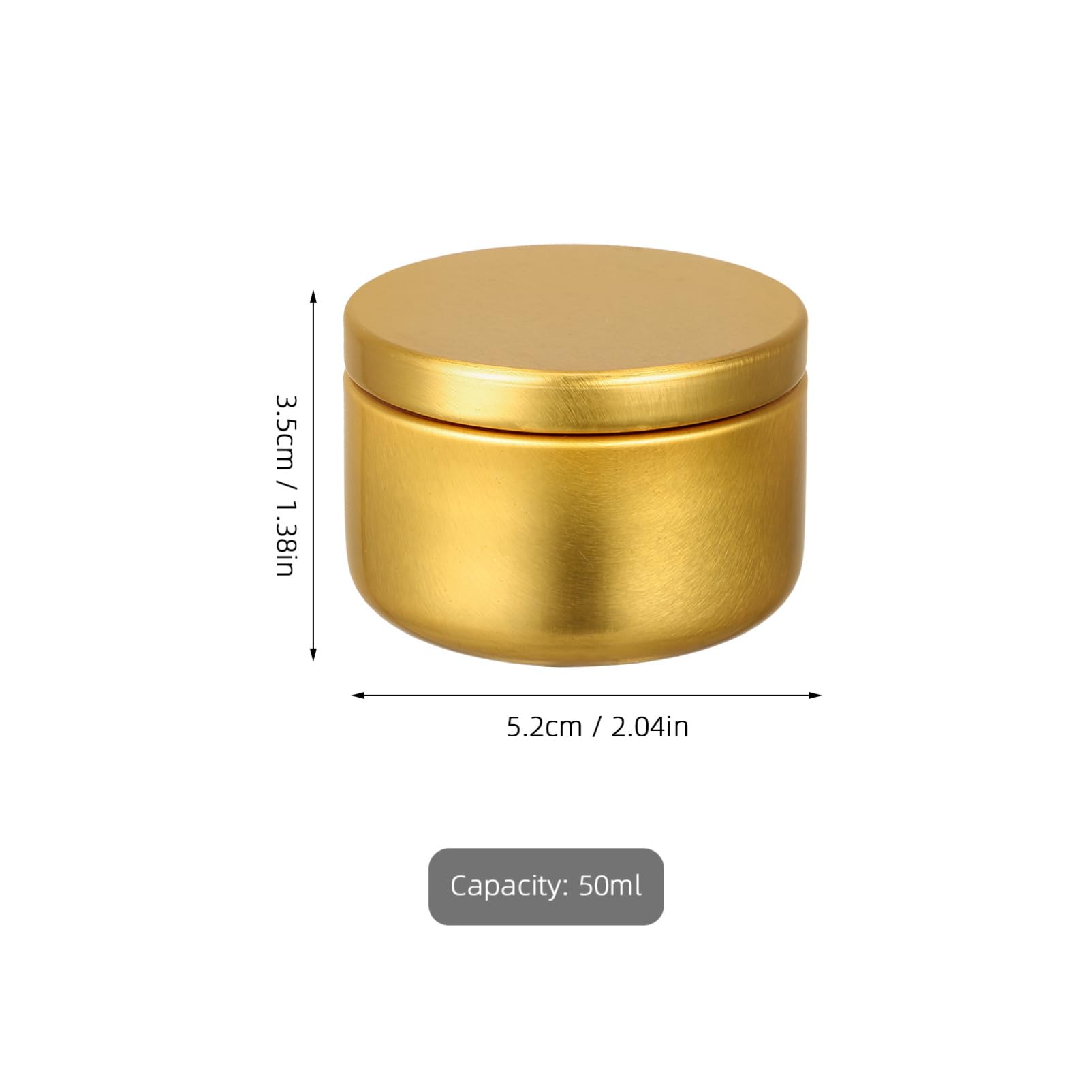 Uonlytech 24Pcs Aluminum Candle Storage Jars Round DIY Candle Tins for Crafting and Home Organization Durable and Reusable Containers for and Travel