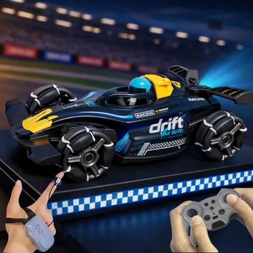 Image of RC Remote Control Car 4x4 Formula F1 Drift Smoke Car Toy 1:14 Scale 2.4Ghz Hand Sensor Gesture Sports Racing 360 Rotation 3 Lights Music Spin Stunt 4+ 5+ 6+ Years Boys Girls Adults | 2.4Ghz Hand Sensor Gesture Control, 360 Rotation, 3 Lights Music Spin Stunt, Sports Racing Car