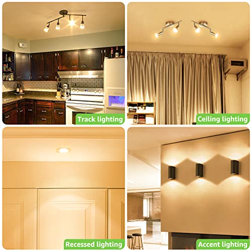 Lepro GU10 LED Bulbs, Warm White 2700K LED Light Bulbs, 35W Halogen Spotlight Equivalent, 3W Energy Saving GU10 Bulbs, 250lm, 100° Beam Angle, Non Dimmable, AC 220-240V, Pack of 10 - Image 2