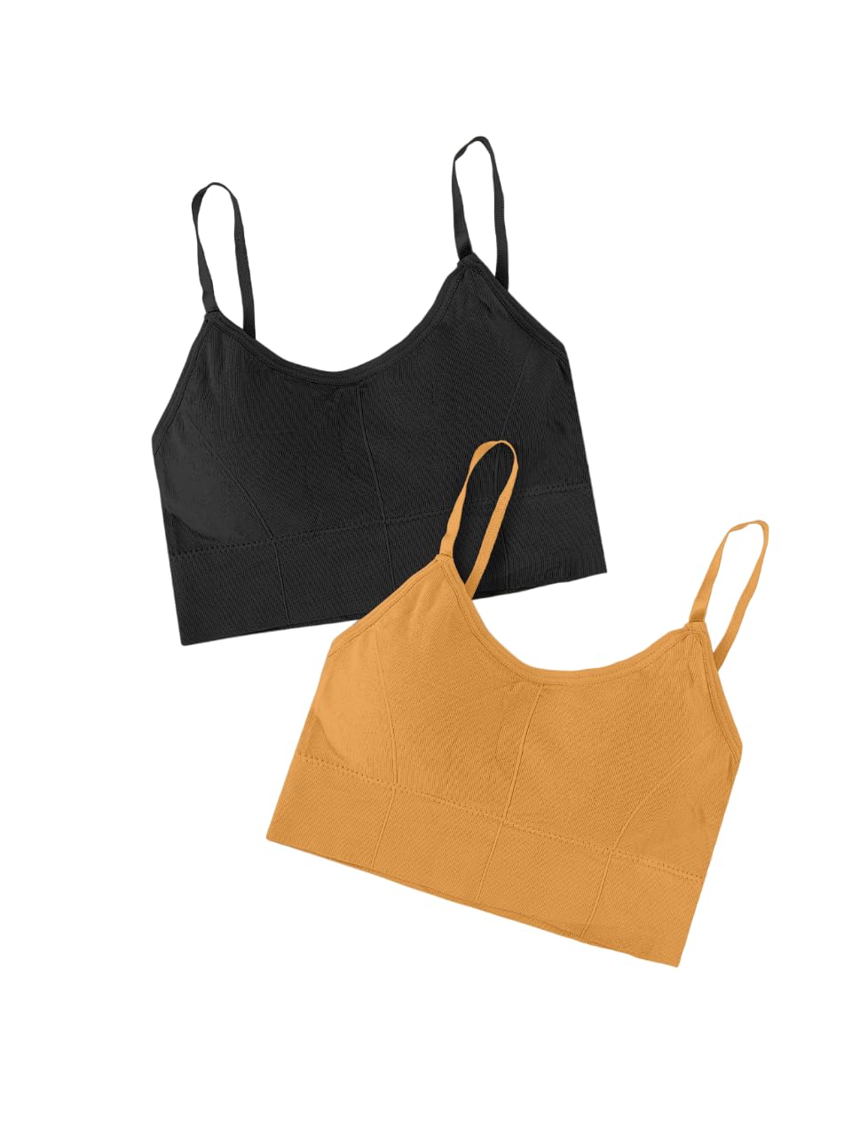 Tees4UWomen's Polyester Wirefree Full Coverage Regular Wear Padded Bra Pack of 3 (L-E-10281)