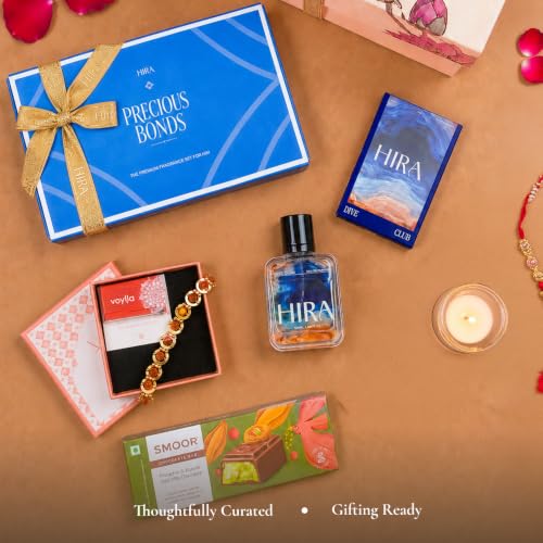 Image of HIRA X Voylla X Smoor Gift Hamper For Brother with Dive Club EDP (50ml)