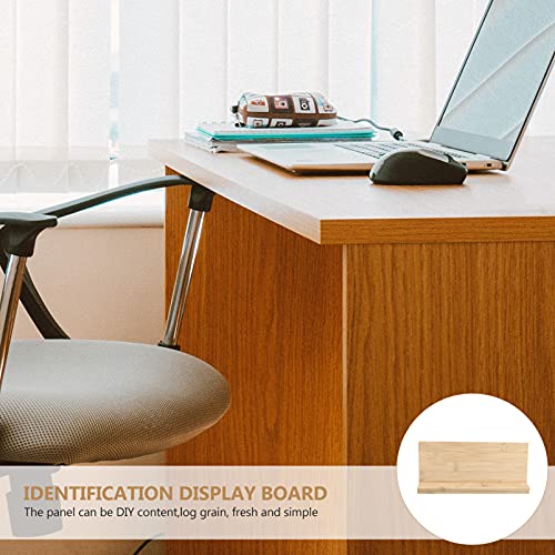 Tableau identification stable et plaque signalétique avec base pour restaurant