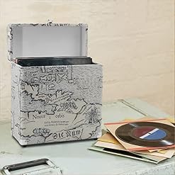 Étui de Rangement pour disques vinyles, étui de Transport Portable pour Plus de 30 Albums vinyles (Carte) - Les Beatles, Paul McCartney, John Lennon, RIngo Starr, George Harrison Étui de Rangement pour disques vinyles, étui de Transport Portable pour Plus de 30 Albums vinyles (Carte) – Image 7