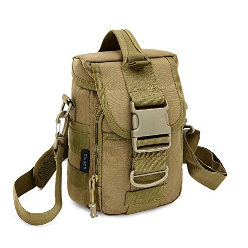 Huntvp Mochila Táctica Bandolera  Bolsa de Hombro Cintura Pecho de Militar Morral EDC