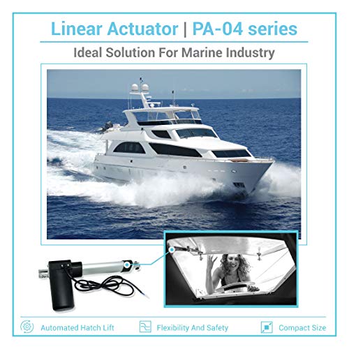 Progressive Automations Electric Linear Actuator 12V (3 In. 400 Lbs.) Many Sizes. Ip66. Innovative Motor, Durable Stroke & Water Resistant. For Outdoor, Agriculture, Solar, Home. Pa-04-3-400 #TOP3