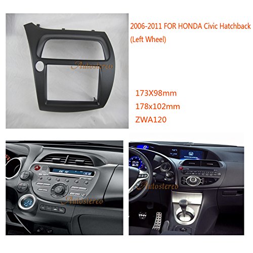 autostereo 11 ? Panel de 120 Radio Estéreo de radio para radio de coche kit completo izquierda Rueda Radio de coche estéreo Radio Marco Marco Embellecedor de radio