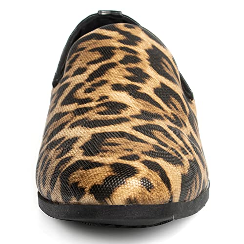 Image of UUBARIS Mens Dress Loafers Tuxedo Suit Slip on Shoes