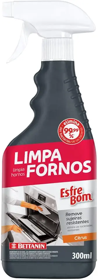 EsfreBom - Spray Limpa Forno Líquido de 300ml, Bettanin