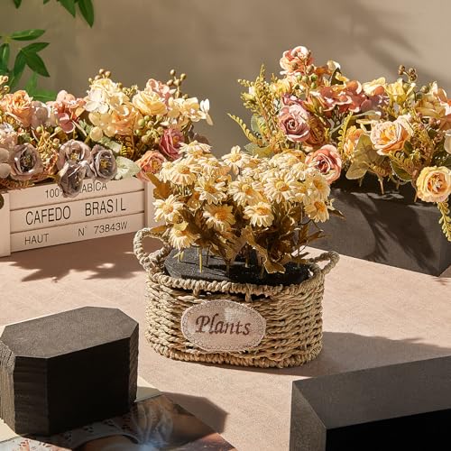 Lallisa 12 Pcs Reusable Floral Foam Blocks Water Weather Resistant Dry Floral Foam for Artificial Flower Arrangements Outdoor Flower Boxes Outside Hanging Planters Wedding Home Decor (9 x 3 x 3\")