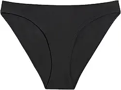 KNIX Calcinha de biquíni Kt Teen Period Swim – Roupa de banho para adolescentes – Preta