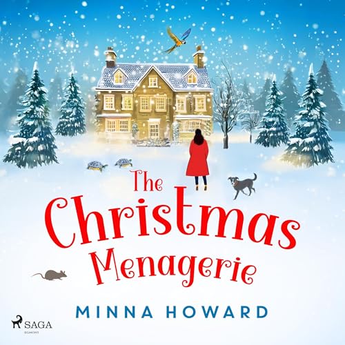 The Christmas Menagerie Audiolibro Por Minna Howard arte de portada