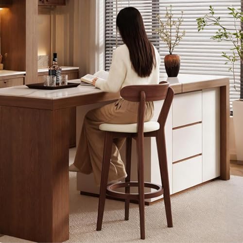 Tabourets de bar nordiques kaki pour créer un coin repas convivial - 3