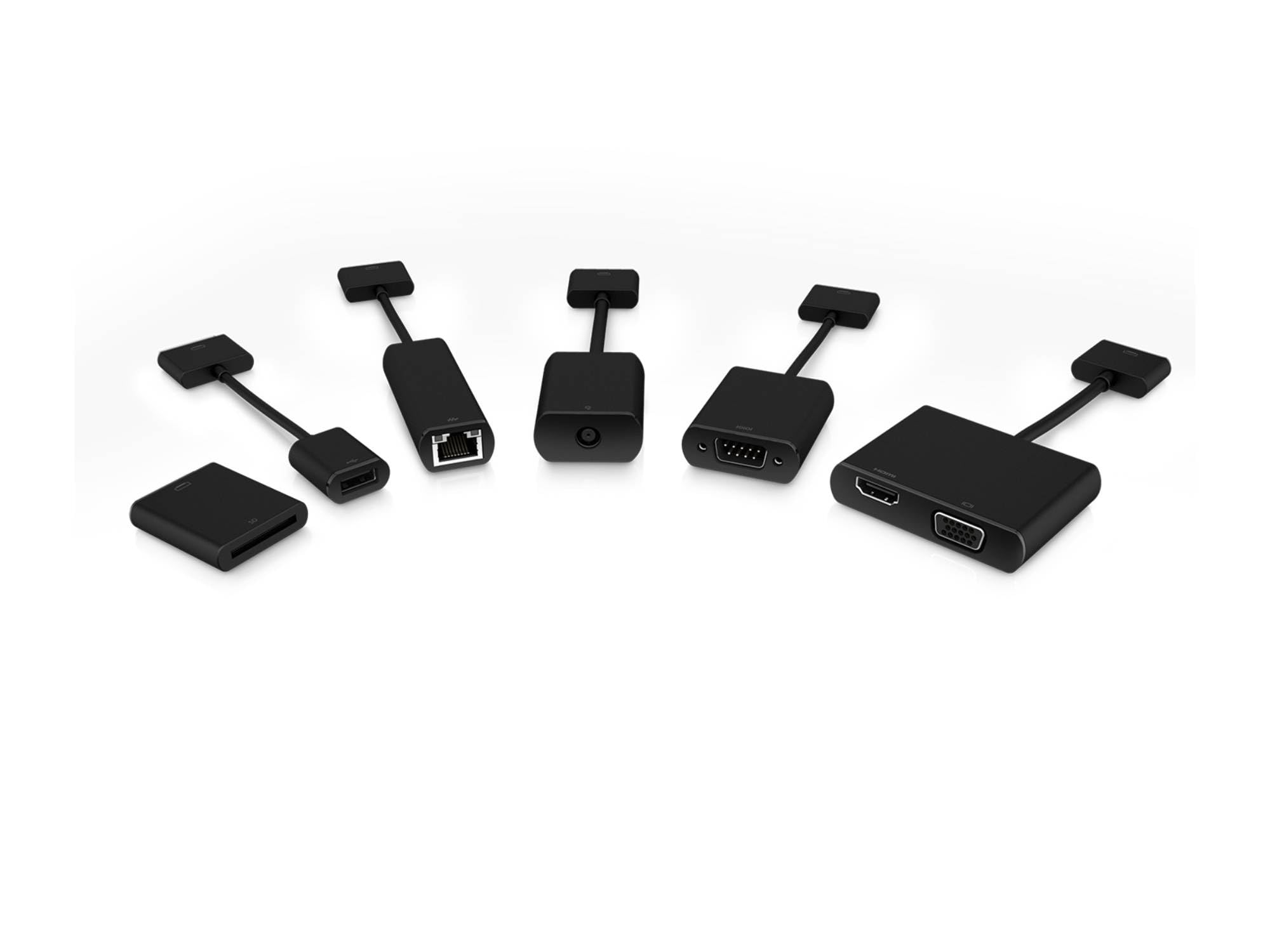 HP Adattatore da HDMI a VGA, Compatibile con Notebook e Tablet, Nero