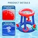 Imagen de SHUOHONG Canasta Piscina Aro de Baloncestos Inflable Juguetes Piscina