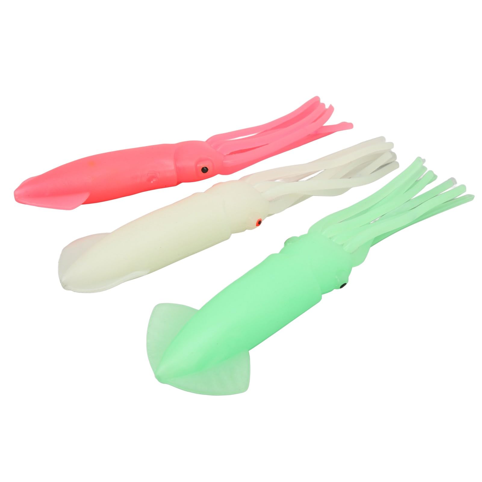 Set di 5 esche da pesca calamari di plastica esca calamari