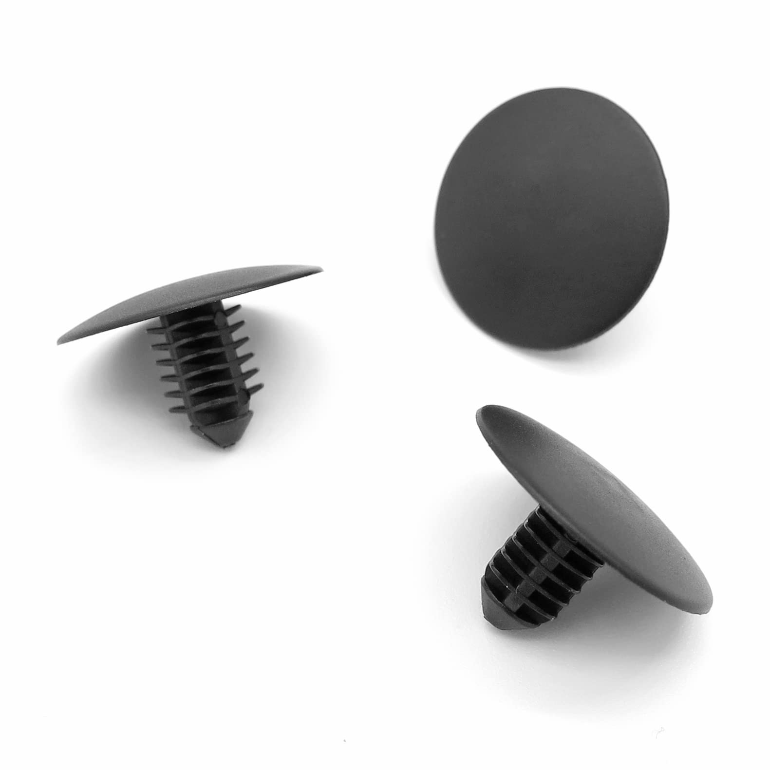 VVO Fasteners- Weiß Kunststoff-Clips. Türverkleidung vorne. Kompatibel mit einigen Mazda MX-5, 3, CX-3, CX-5, RX-8, 2, (Packung mit 10 Clips