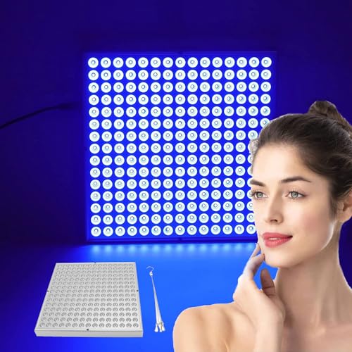 Lámpara para Tomar el Sol de Piel de Bronce de 15 W con luz Azul Completa de 460 NM para Cuerpo y Cara Dispositivo de autobronceado con LED de 225 Piezas Imagen de Lámpara para Tomar el Sol de Piel de Bronce de 15 W con luz Azul Completa de 460 NM para Cuerpo y Cara Dispositivo de autobronceado con LED de 225 Piezas