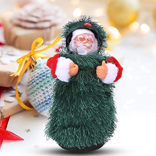 Fournyaa Elektrische dansende muziek kerstboom pop, kerstpop, kerstdecoratie, decoratief voor kerst Desktop Ornament… - Afbeelding 6