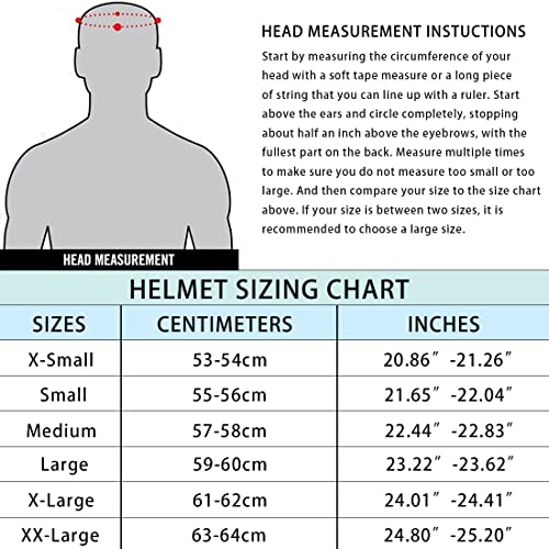 Harssidanzar Motorcycle Helmet Dual Visor Open Face Motorbike Scooter Moped Helmet Cruiser ,Dot Approved, For Men And Women Cu602Aus, Blue, Size Xl #TOP2