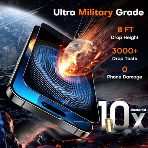 Image of TOCOL for iPhone 16 Plus 15 Plus Privacy Screen Protector True 25Anti Spy 9H+ Hardness Tempered Glass Full Coverage Screen Protector Easy Installation 2 Pack