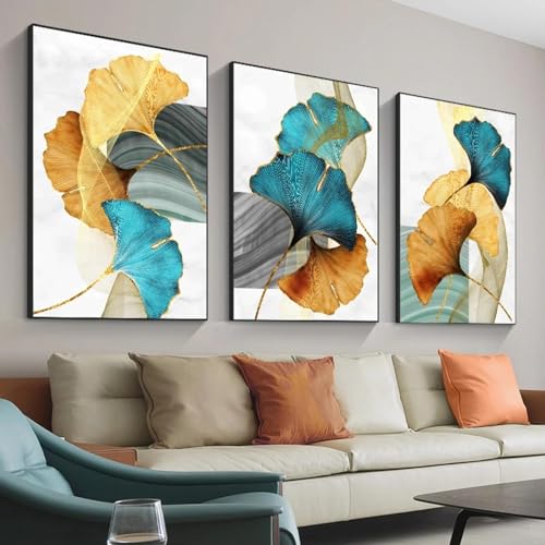 Toile paysage abstrait en impression haute définition sur canevas premium 60x80 cm