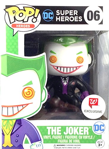 Funko Pop DC Super Heroes Black Suit Joker #06 Walgreens Exclusive