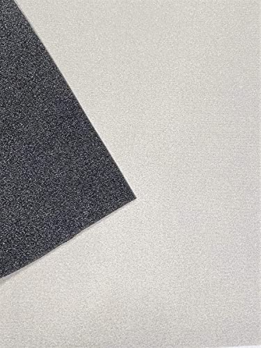 Usa Fabric Store Light Gray Upholstery Auto Pro Headliner Fabric 3/16" Foam Backing 120" Long X 60" Wide #TOP4