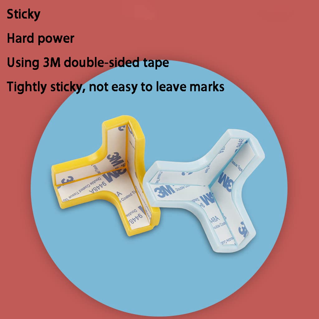 Protège-Coins pour Table d'enfant ，Protège-Coins p Anti Collision Angle Corner Protector,50 Pack Corner Guards,Strong Adhesion,(A Variety of Styles)