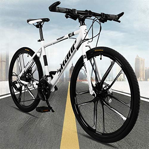 JLRTY Mountainbike Mountainbike, Bergfahrräder Hardtail, Carbon-Stahlrahmen, Vorderradaufhängung Und Dual Disc Brake, 26 Zoll (Color : Red, Size : 21-Speed) – Bild 3