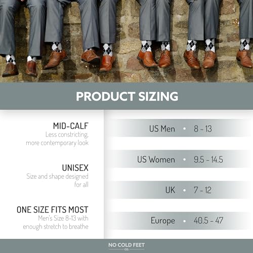 Fun Black Colorful Novelty Socks for Men for Dress Casual Formal Groomsmen Wedding, 6 Pack 6