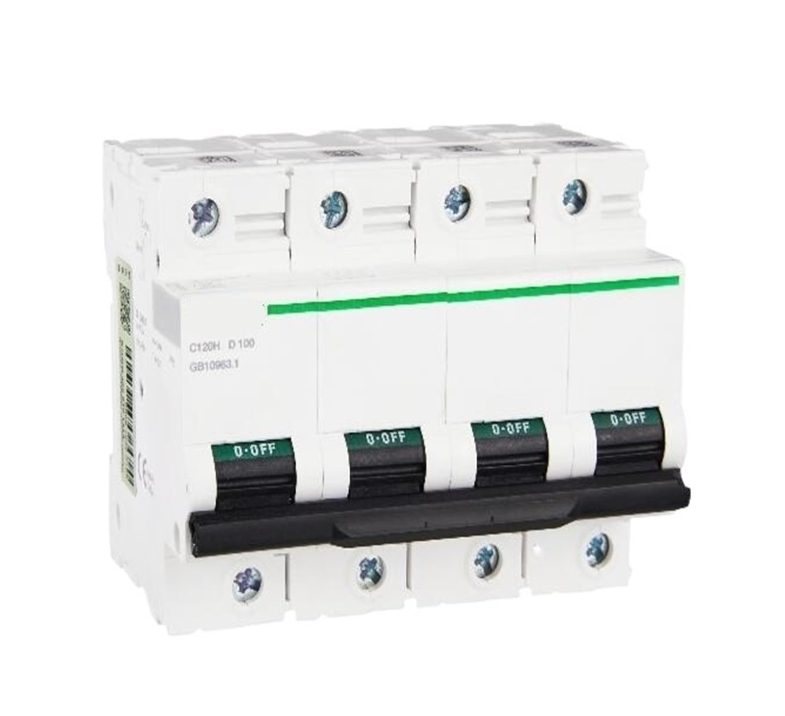 TYEXCZARF C120H 4P D 100A A9N19823 4P | 100A | D | 10KA C120 miniature circuit breaker