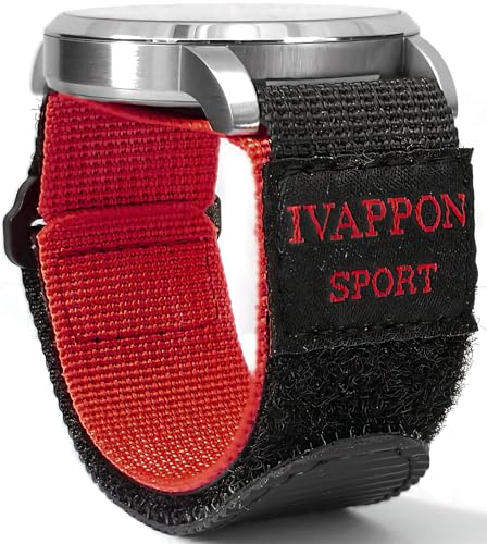 IVAPPON 22mm Black watch band image
