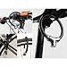 Lolypot Candado de Bicicleta Antirobo Candado de Cable Cadena Bicicleta Universal Mini...