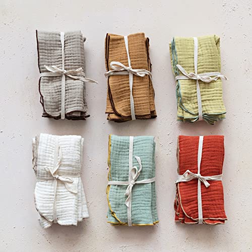 Set de 6 Servilletas Cuadradas de Tela miniatura 3