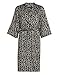 Produktbild ESSENZA Kimono Sarai Bory Leoparden Muster Baumwollsatin Sand, M