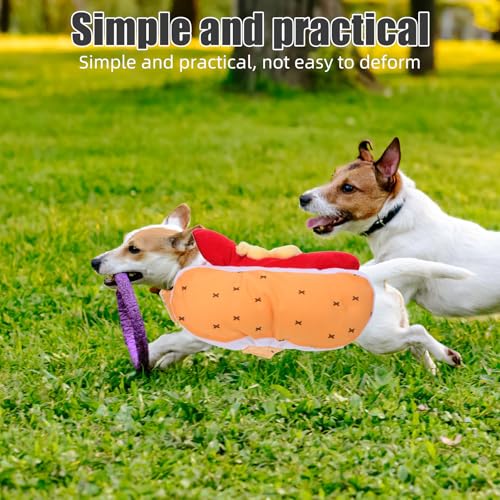 Disfraz de perro Hot Dog con diseño ajustable miniatura 4