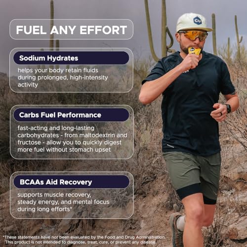 Image of GU Energy, Liquid Energy, Plain and Simple - 12 Count
