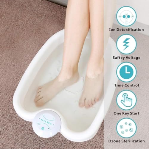 Máquina portátil de spa para pies con función detox miniatura 5