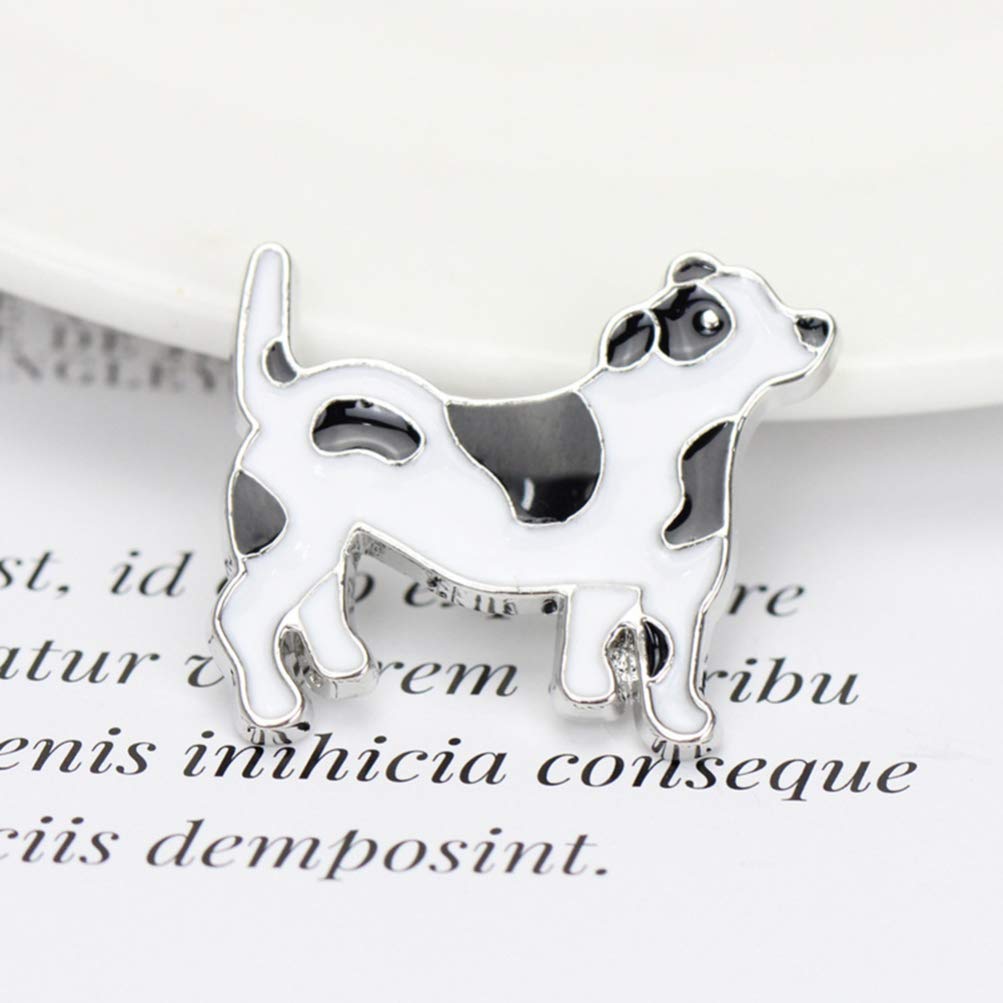 Spilla Carlino Con Strass - Lega Smaltata, Ipoallergenica, Regalo Per Amanti Degli Animali - Foto 11