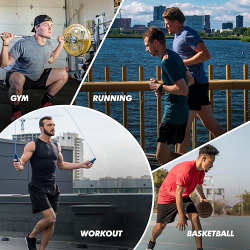 5 Pack Athletic Basketball Mens Shorts with Zipper Pockets - Lightweight Quick Dry Gym Workout Running Shorts for Men4